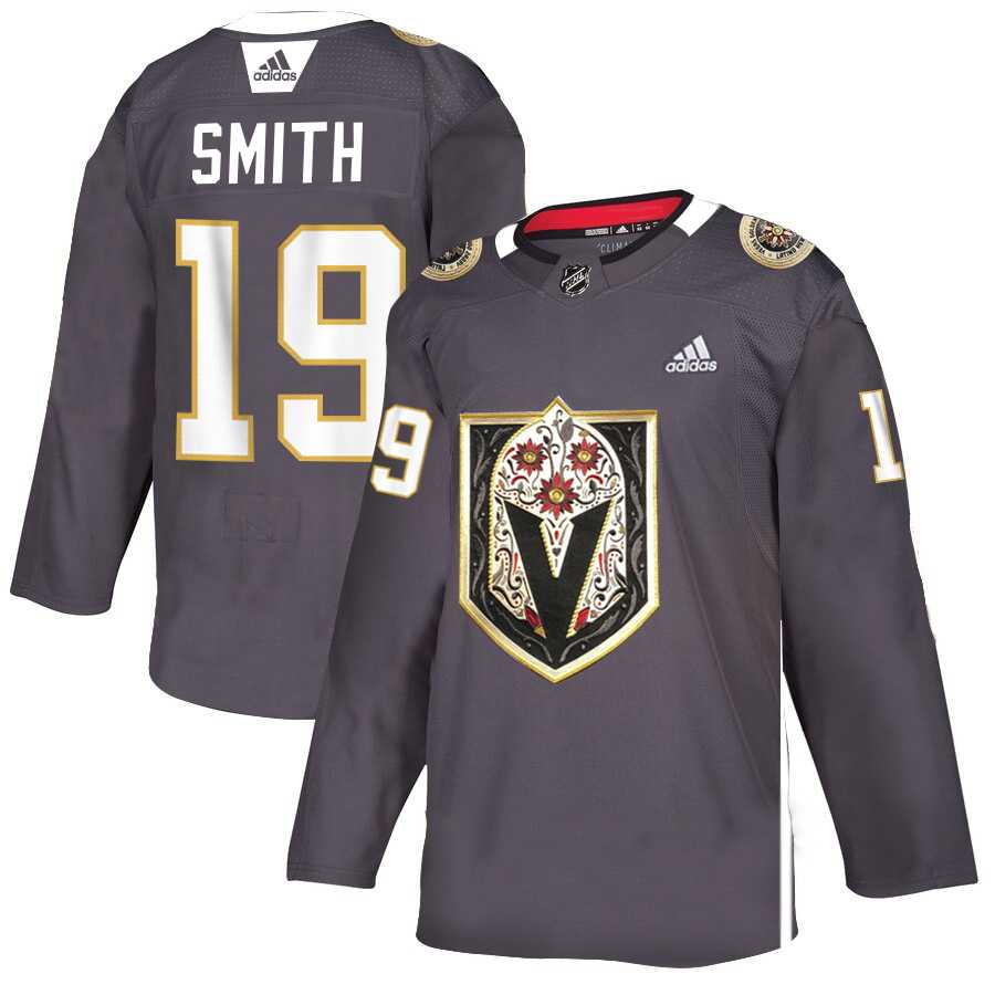 Vegas Golden Knights 19 Reilly Smith Gray Dia De Los Muertos Adidas Jersey,We sell and wholesale Vegas Golden Knights 19 Reilly Smith Gray Dia De Los Muertos Adidas Jersey on line form chian!